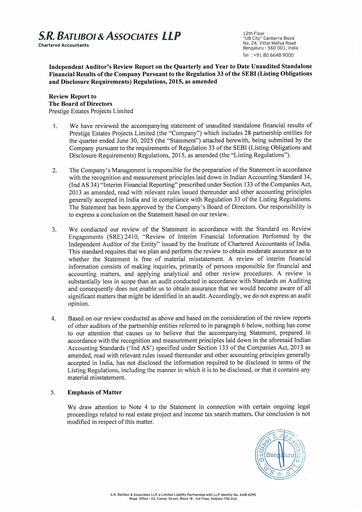 Thumbnail Prestige Group
 Quarterly Report 2025-q1