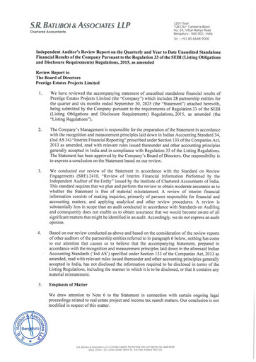 Thumbnail Prestige Group
 Quarterly Report 2025-q2