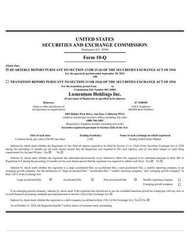 Thumbnail Lumentum Quarterly Report 2025-q1
