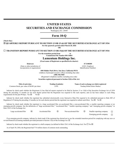 Thumbnail Lumentum Quarterly Report 2026-q3