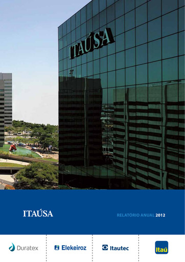 Thumbnail Itaúsa Annual Report 2012