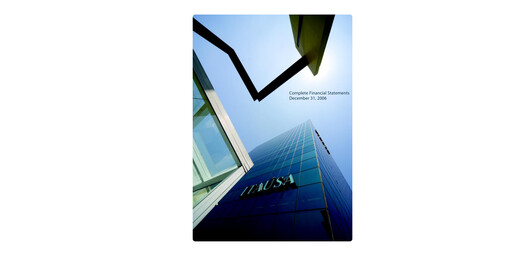 Miniature Itaúsa Bilan financier 2006