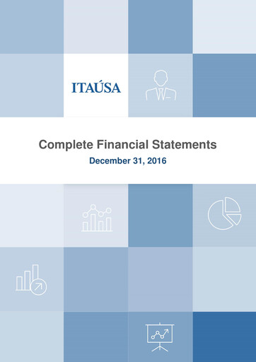 Miniature Itaúsa Bilan financier 2016