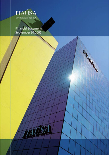 Thumbnail Itaúsa Quarterly Report 2005-q3