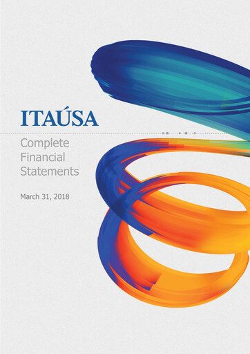 Thumbnail Itaúsa Quarterly Report 2018-q1