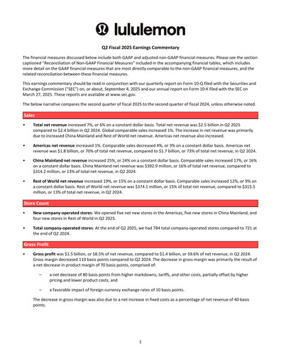 Thumbnail lululemon athletica Quarterly Report 2025-q2