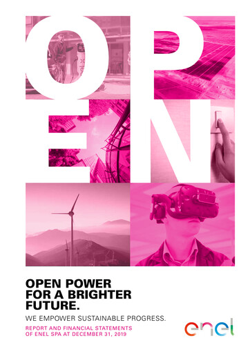Miniature Enel Bilan financier 2019