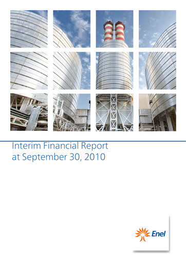 Vorschaubild Enel Quartalsbericht 2010-q3