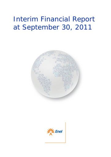 Vorschaubild Enel Quartalsbericht 2011-q3