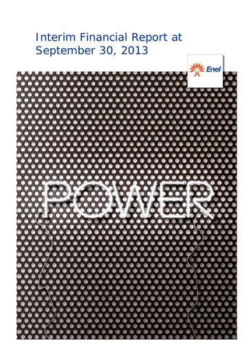 Vorschaubild Enel Quartalsbericht 2013-q3