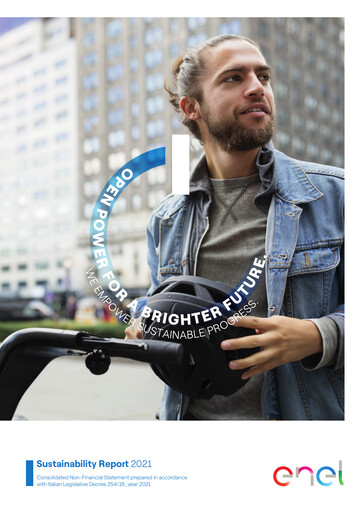 Miniature Enel Rapport de durabilité 2021