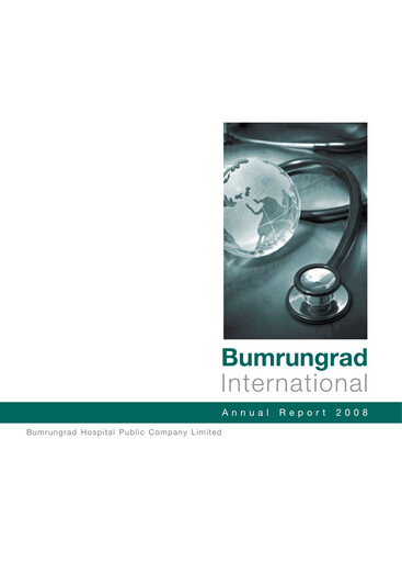 Thumbnail Bumrungrad Hospital Annual Report 2008