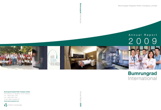 Thumbnail Bumrungrad Hospital Annual Report 2009