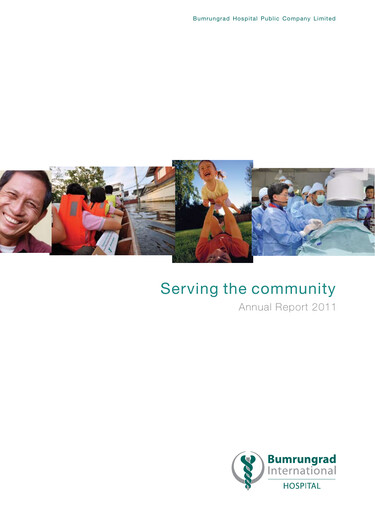 Thumbnail Bumrungrad Hospital Annual Report 2011