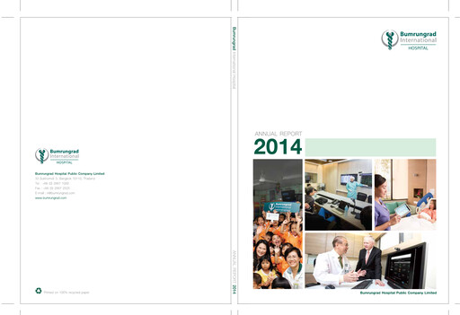 Thumbnail Bumrungrad Hospital Annual Report 2014