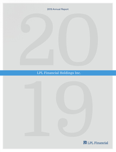 Thumbnail LPL Financial
 Annual Report 2019