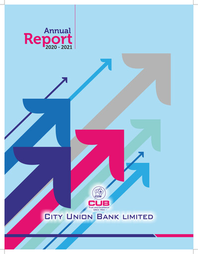 Thumbnail City Union Bank
 Annual Report 2020-2021