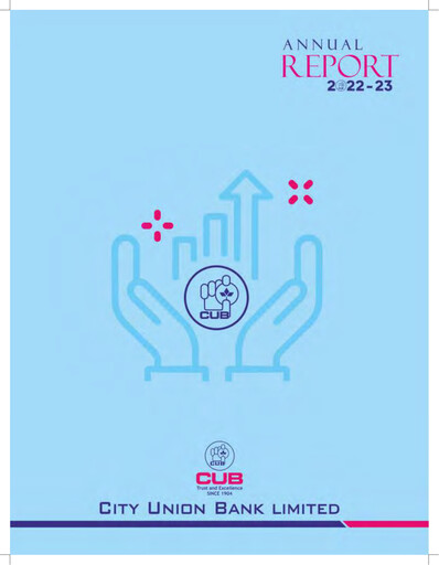 Thumbnail City Union Bank
 Annual Report 2022-2023