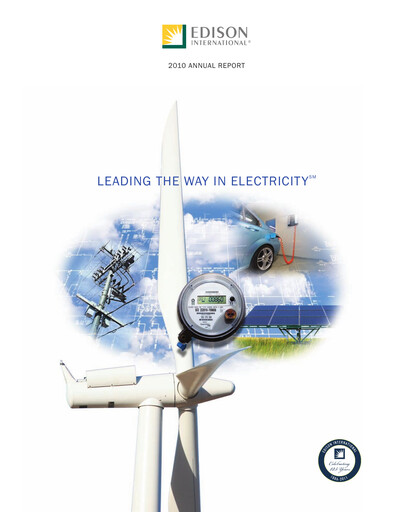 Thumbnail Edison International
 Annual Report 2010
