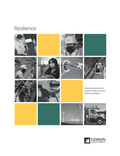 Thumbnail Edison International
 Annual Report 2020