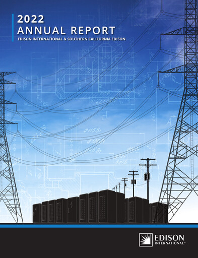 Thumbnail Edison International
 Annual Report 2022