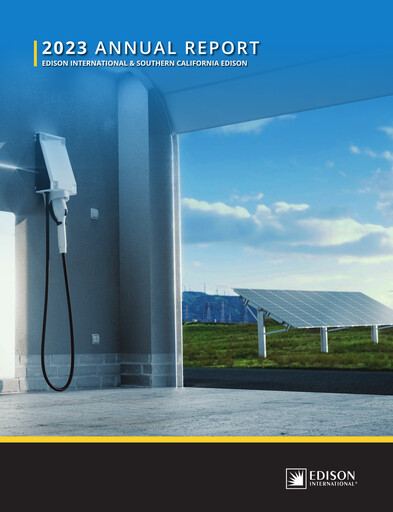 Thumbnail Edison International
 Annual Report 2023