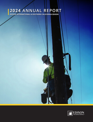 Thumbnail Edison International
 Annual Report 2024