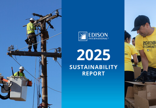 Thumbnail Edison International
 Sustainability Report 2025