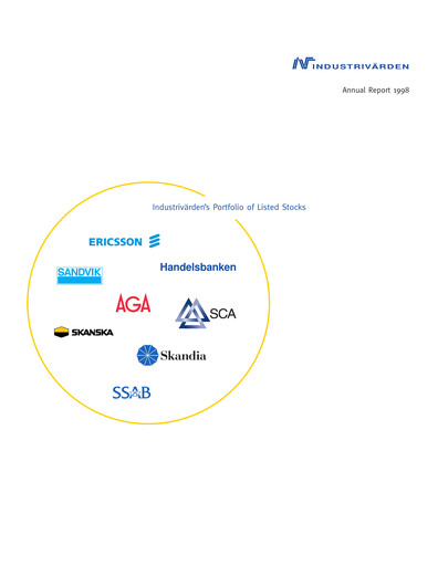 Vorschaubild Industrivarden Jahresbericht 1998