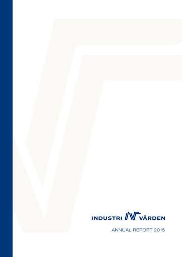 Vorschaubild Industrivarden Jahresbericht 2015