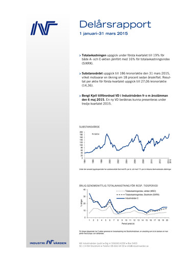 Thumbnail Industrivarden Quarterly Report 2015-q1