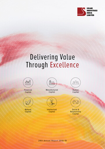 Thumbnail Solar Industries India Annual Report 2018-2019