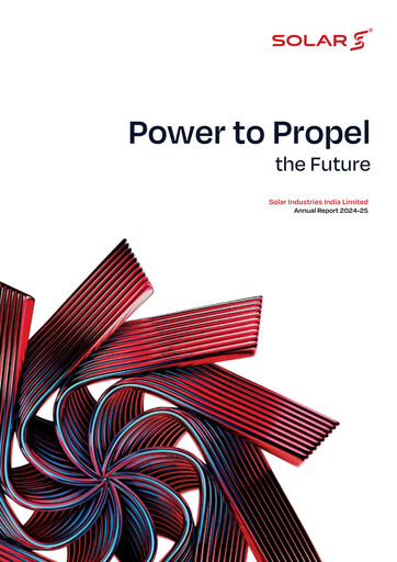 Thumbnail Solar Industries India Annual Report 2024-2025