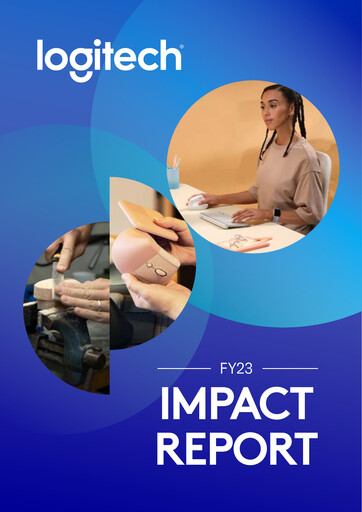 Thumbnail Logitech Sustainability Report 2023
