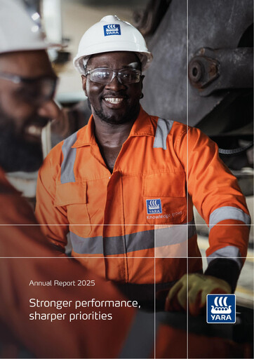Thumbnail Yara International
 Annual Report 2025
