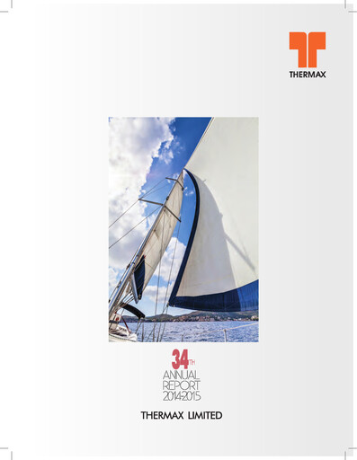 Thumbnail Thermax Annual Report 2014-2015