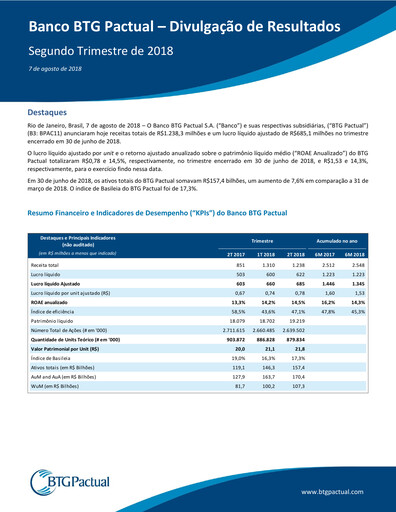 Thumbnail BTG Pactual Quarterly Report 2018-q2