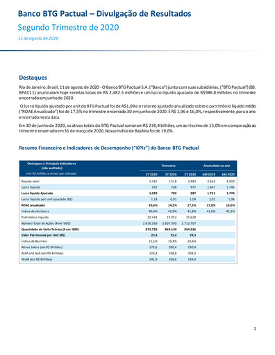 Thumbnail BTG Pactual Quarterly Report 2020-q2