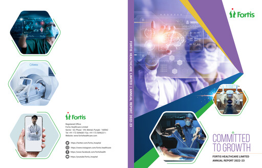 Thumbnail Fortis Healthcare Annual Report 2022-2023
