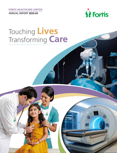 Thumbnail Fortis Healthcare Annual Report 2023-2024