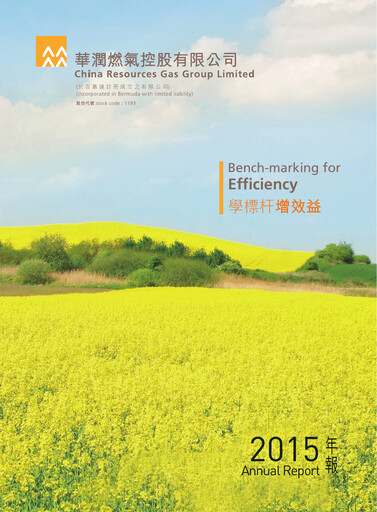 Vorschaubild China Resources Gas Group Jahresbericht 2015