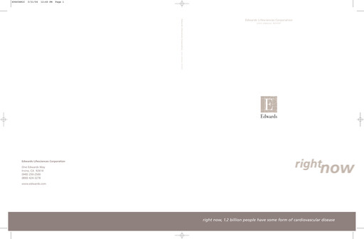 Thumbnail Edwards Lifesciences Annual Report 2003