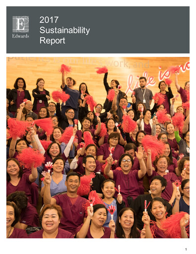 Thumbnail Edwards Lifesciences Sustainability Report 2017