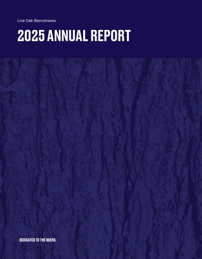 Vorschaubild Live Oak Bank
 Jahresbericht 2025