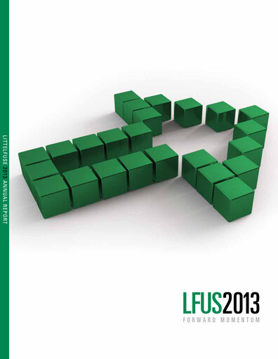 Thumbnail Littelfuse Annual Report 2013