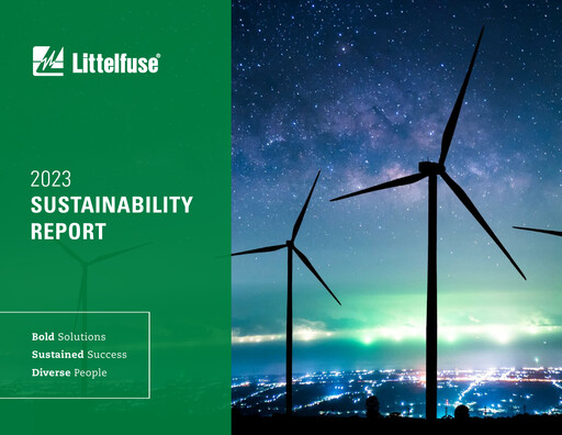 Thumbnail Littelfuse Sustainability Report 2023
