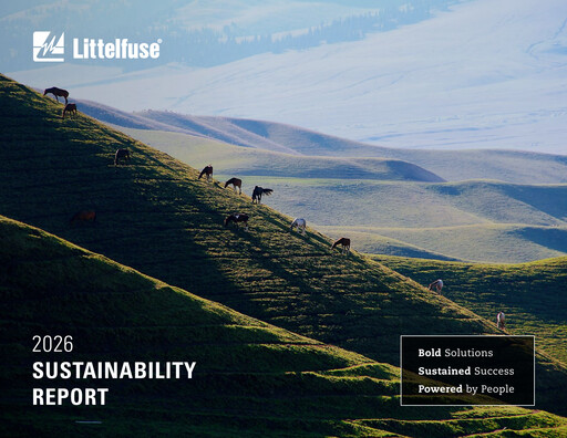 Thumbnail Littelfuse Sustainability Report 2026