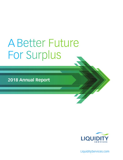 Vorschaubild Liquidity Services
 Jahresbericht 2018