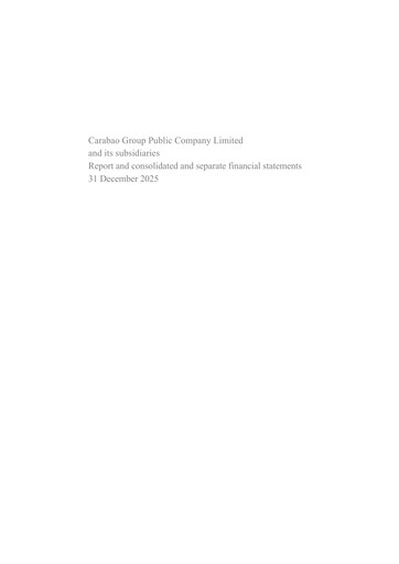 Thumbnail Carabao Group Financial Statement 2025