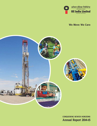 Thumbnail Oil India
 Annual Report 2014-2015